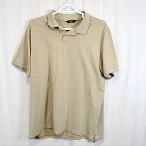 Member's Mark Polo Shirt Stretch Pique Tan Short Sleeve Men's Size XXL